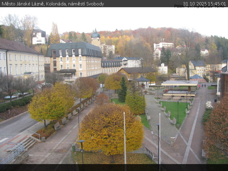 Město Jánské Lázně - Kolonáda, náměstí Svobody - 31.10.2025 v 15:45 Město Jánské Lázně - Kolonáda, náměstí Svobody - 31.10.2025 v 15:45