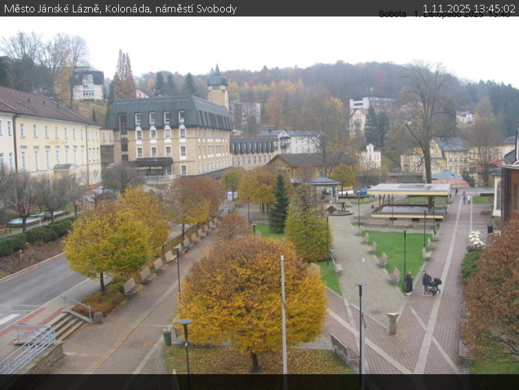Město Jánské Lázně - Kolonáda, náměstí Svobody - 1.11.2025 v 13:45 Město Jánské Lázně - Kolonáda, náměstí Svobody - 1.11.2025 v 13:45