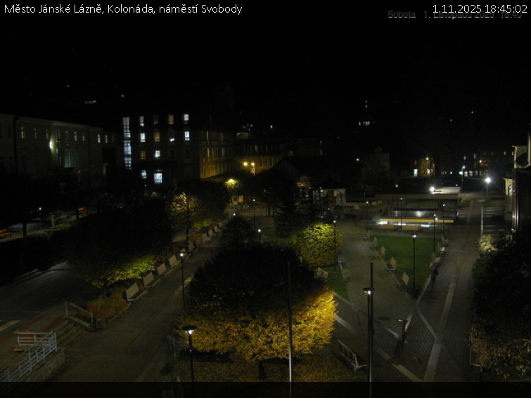 Město Jánské Lázně - Kolonáda, náměstí Svobody - 1.11.2025 v 18:45 Město Jánské Lázně - Kolonáda, náměstí Svobody - 1.11.2025 v 18:45