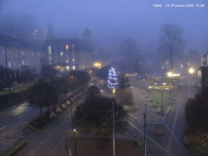 Město Jánské Lázně - Kolonáda, náměstí Svobody - 19.12.2025 v 07:32 Město Jánské Lázně - Kolonáda, náměstí Svobody - 19.12.2025 v 07:32