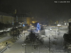 Město Jánské Lázně - Kolonáda, náměstí Svobody - 2.1.2026 v 05:02 Město Jánské Lázně - Kolonáda, náměstí Svobody - 2.1.2026 v 05:02