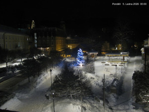 Město Jánské Lázně - Kolonáda, náměstí Svobody - 5.1.2026 v 00:02 Město Jánské Lázně - Kolonáda, náměstí Svobody - 5.1.2026 v 00:02