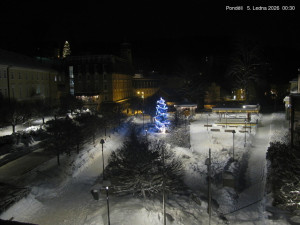 Město Jánské Lázně - Kolonáda, náměstí Svobody - 5.1.2026 v 00:32 Město Jánské Lázně - Kolonáda, náměstí Svobody - 5.1.2026 v 00:32