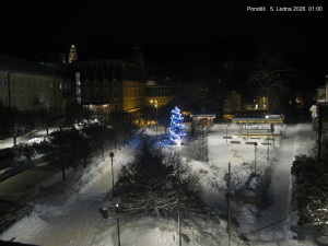 Město Jánské Lázně - Kolonáda, náměstí Svobody - 5.1.2026 v 01:02 Město Jánské Lázně - Kolonáda, náměstí Svobody - 5.1.2026 v 01:02