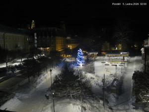 Město Jánské Lázně - Kolonáda, náměstí Svobody - 5.1.2026 v 02:02 Město Jánské Lázně - Kolonáda, náměstí Svobody - 5.1.2026 v 02:02