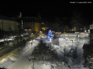 Město Jánské Lázně - Kolonáda, náměstí Svobody - 5.1.2026 v 03:45 Město Jánské Lázně - Kolonáda, náměstí Svobody - 5.1.2026 v 03:45