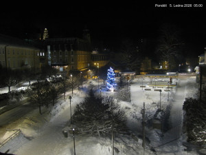 Město Jánské Lázně - Kolonáda, náměstí Svobody - 5.1.2026 v 05:02 Město Jánské Lázně - Kolonáda, náměstí Svobody - 5.1.2026 v 05:02
