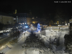 Město Jánské Lázně - Kolonáda, náměstí Svobody - 5.1.2026 v 05:32 Město Jánské Lázně - Kolonáda, náměstí Svobody - 5.1.2026 v 05:32