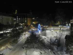Město Jánské Lázně - Kolonáda, náměstí Svobody - 5.1.2026 v 06:32 Město Jánské Lázně - Kolonáda, náměstí Svobody - 5.1.2026 v 06:32