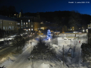 Město Jánské Lázně - Kolonáda, náměstí Svobody - 5.1.2026 v 07:02 Město Jánské Lázně - Kolonáda, náměstí Svobody - 5.1.2026 v 07:02