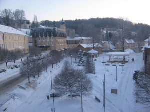 Město Jánské Lázně - Kolonáda, náměstí Svobody - 5.1.2026 v 08:02 Město Jánské Lázně - Kolonáda, náměstí Svobody - 5.1.2026 v 08:02