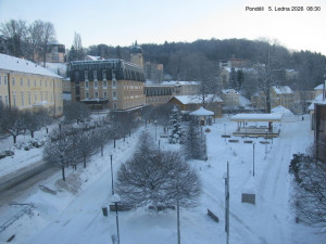 Město Jánské Lázně - Kolonáda, náměstí Svobody - 5.1.2026 v 08:32 Město Jánské Lázně - Kolonáda, náměstí Svobody - 5.1.2026 v 08:32