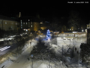 Město Jánské Lázně - Kolonáda, náměstí Svobody - 5.1.2026 v 19:02 Město Jánské Lázně - Kolonáda, náměstí Svobody - 5.1.2026 v 19:02