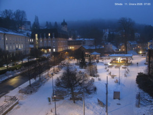 Město Jánské Lázně - Kolonáda, náměstí Svobody - 11.2.2026 v 07:02 Město Jánské Lázně - Kolonáda, náměstí Svobody - 11.2.2026 v 07:02