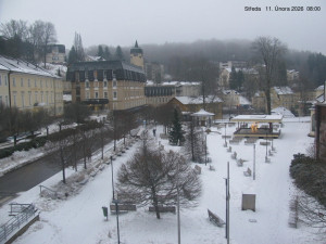 Město Jánské Lázně - Kolonáda, náměstí Svobody - 11.2.2026 v 08:02 Město Jánské Lázně - Kolonáda, náměstí Svobody - 11.2.2026 v 08:02