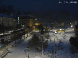Město Jánské Lázně - Kolonáda, náměstí Svobody - 17.2.2026 v 06:32 Město Jánské Lázně - Kolonáda, náměstí Svobody - 17.2.2026 v 06:32