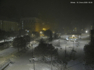 Město Jánské Lázně - Kolonáda, náměstí Svobody - 18.2.2026 v 05:32 Město Jánské Lázně - Kolonáda, náměstí Svobody - 18.2.2026 v 05:32