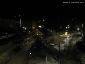 Město Jánské Lázně - Kolonáda, náměstí Svobody - 9.3.2026 v 05:15 Město Jánské Lázně - Kolonáda, náměstí Svobody - 9.3.2026 v 05:15