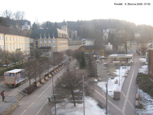 Město Jánské Lázně - Kolonáda, náměstí Svobody - 9.3.2026 v 07:02 Město Jánské Lázně - Kolonáda, náměstí Svobody - 9.3.2026 v 07:02