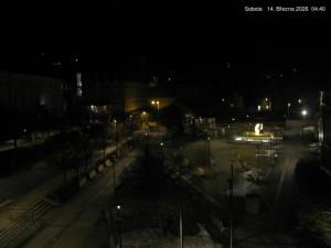 Město Jánské Lázně - Kolonáda, náměstí Svobody - 14.3.2026 v 04:45 Město Jánské Lázně - Kolonáda, náměstí Svobody - 14.3.2026 v 04:45