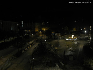 Město Jánské Lázně - Kolonáda, náměstí Svobody - 14.3.2026 v 05:02 Město Jánské Lázně - Kolonáda, náměstí Svobody - 14.3.2026 v 05:02