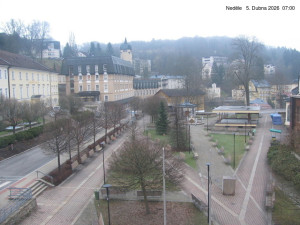 Město Jánské Lázně - Kolonáda, náměstí Svobody - 5.4.2026 v 07:02 Město Jánské Lázně - Kolonáda, náměstí Svobody - 5.4.2026 v 07:02