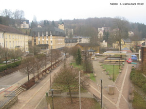 Město Jánské Lázně - Kolonáda, náměstí Svobody - 5.4.2026 v 07:32 Město Jánské Lázně - Kolonáda, náměstí Svobody - 5.4.2026 v 07:32