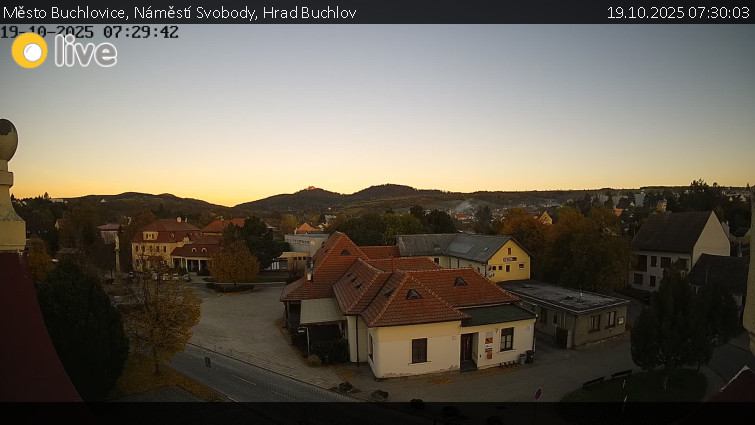 Město Buchlovice - Náměstí Svobody, Hrad Buchlov - 19.10.2025 v 07:30 Město Buchlovice - Náměstí Svobody, Hrad Buchlov - 19.10.2025 v 07:30