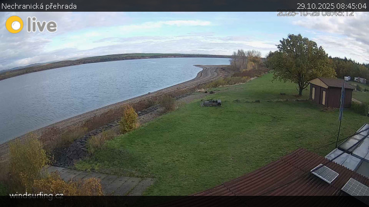 Nechranická přehrada - Nechranická přehrada - 29.10.2025 v 08:45 Nechranická přehrada - Nechranická přehrada - 29.10.2025 v 08:45