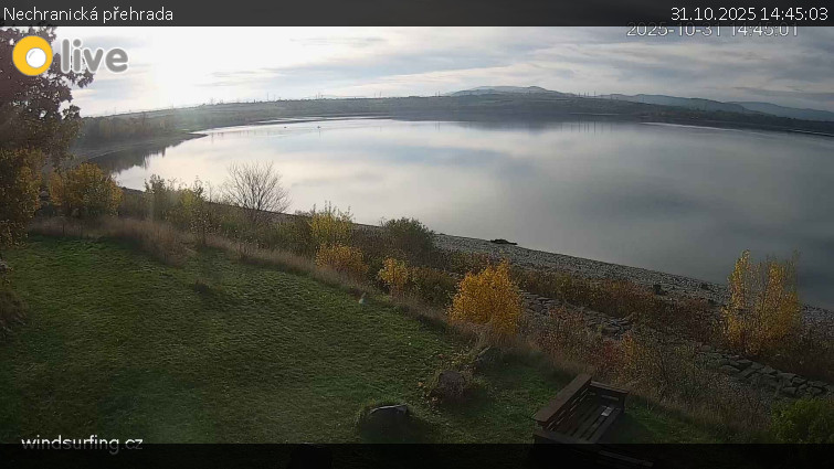 Nechranická přehrada - Nechranická přehrada - 31.10.2025 v 14:45 Nechranická přehrada - Nechranická přehrada - 31.10.2025 v 14:45