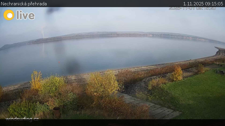 Nechranická přehrada - Nechranická přehrada - 1.11.2025 v 09:15 Nechranická přehrada - Nechranická přehrada - 1.11.2025 v 09:15