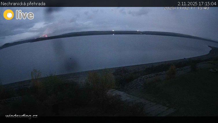 Nechranická přehrada - Nechranická přehrada - 2.11.2025 v 17:15 Nechranická přehrada - Nechranická přehrada - 2.11.2025 v 17:15