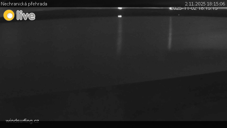 Nechranická přehrada - Nechranická přehrada - 2.11.2025 v 18:15 Nechranická přehrada - Nechranická přehrada - 2.11.2025 v 18:15