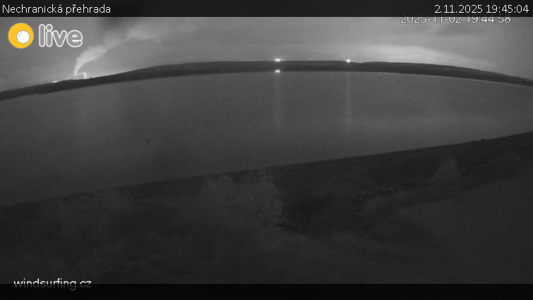 Nechranická přehrada - Nechranická přehrada - 2.11.2025 v 19:45 Nechranická přehrada - Nechranická přehrada - 2.11.2025 v 19:45