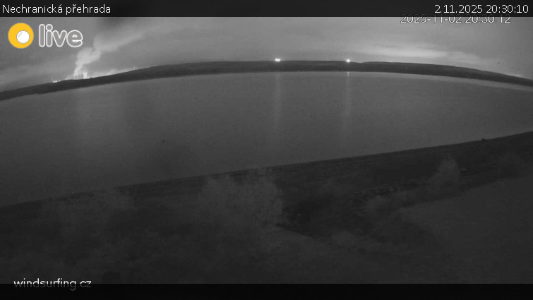 Nechranická přehrada - Nechranická přehrada - 2.11.2025 v 20:30 Nechranická přehrada - Nechranická přehrada - 2.11.2025 v 20:30