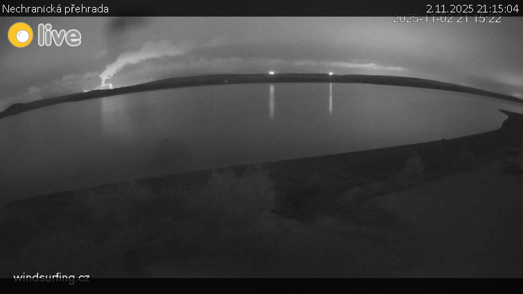 Nechranická přehrada - Nechranická přehrada - 2.11.2025 v 21:15 Nechranická přehrada - Nechranická přehrada - 2.11.2025 v 21:15