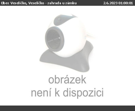 Obec Veselíčko - Veselíčko - zahrada u zámku - 2.6.2023 v 01:00