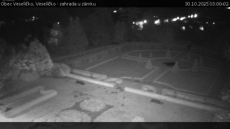 Obec Veselíčko - Veselíčko - zahrada u zámku - 30.10.2025 v 03:00 Obec Veselíčko - Veselíčko - zahrada u zámku - 30.10.2025 v 03:00