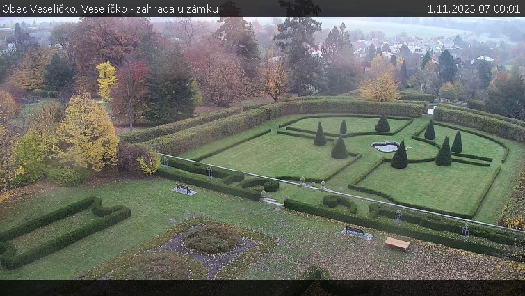 Obec Veselíčko - Veselíčko - zahrada u zámku - 1.11.2025 v 07:00 Obec Veselíčko - Veselíčko - zahrada u zámku - 1.11.2025 v 07:00