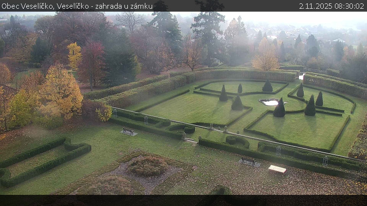 Obec Veselíčko - Veselíčko - zahrada u zámku - 2.11.2025 v 08:30 Obec Veselíčko - Veselíčko - zahrada u zámku - 2.11.2025 v 08:30