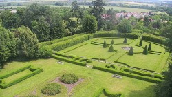 Veselíčko – Garten am Schloss