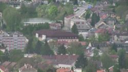 Humpolec z hradu Orlík
