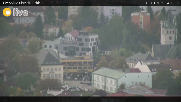 Město Humpolec - Humpolec z hradu Orlík - 13.10.2025 v 14:15 Město Humpolec - Humpolec z hradu Orlík - 13.10.2025 v 14:15