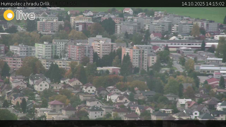 Město Humpolec - Humpolec z hradu Orlík - 14.10.2025 v 14:15 Město Humpolec - Humpolec z hradu Orlík - 14.10.2025 v 14:15