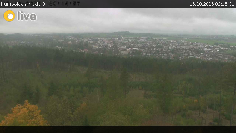 Město Humpolec - Humpolec z hradu Orlík - 15.10.2025 v 09:15 Město Humpolec - Humpolec z hradu Orlík - 15.10.2025 v 09:15