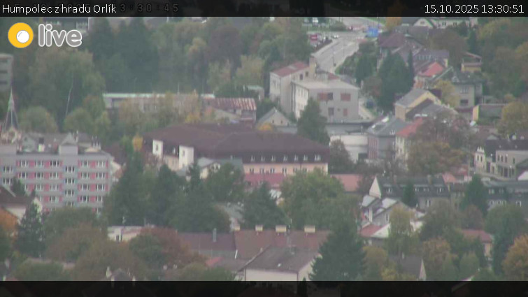 Město Humpolec - Humpolec z hradu Orlík - 15.10.2025 v 13:30 Město Humpolec - Humpolec z hradu Orlík - 15.10.2025 v 13:30