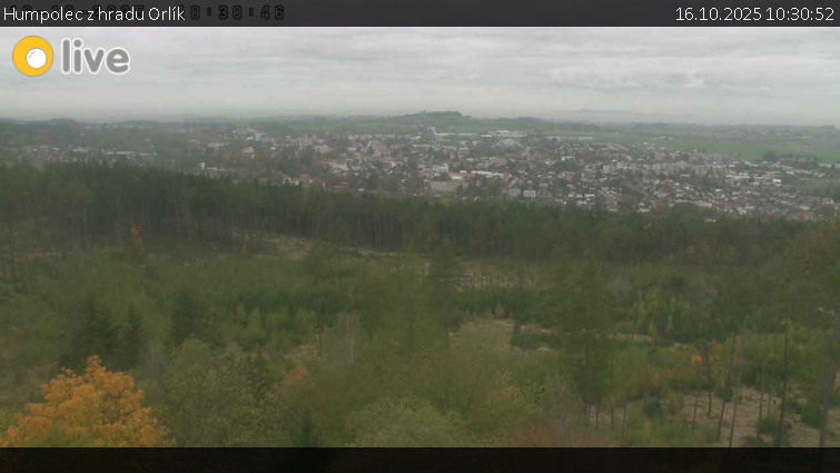 Město Humpolec - Humpolec z hradu Orlík - 16.10.2025 v 10:30 Město Humpolec - Humpolec z hradu Orlík - 16.10.2025 v 10:30