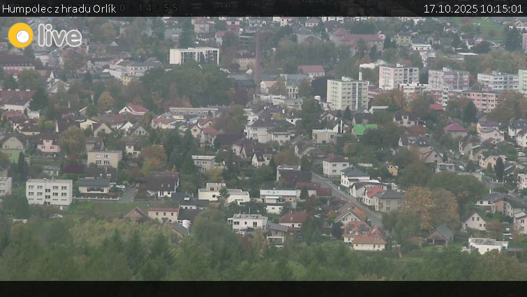Město Humpolec - Humpolec z hradu Orlík - 17.10.2025 v 10:15 Město Humpolec - Humpolec z hradu Orlík - 17.10.2025 v 10:15