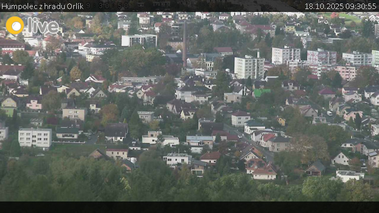 Město Humpolec - Humpolec z hradu Orlík - 18.10.2025 v 09:30 Město Humpolec - Humpolec z hradu Orlík - 18.10.2025 v 09:30
