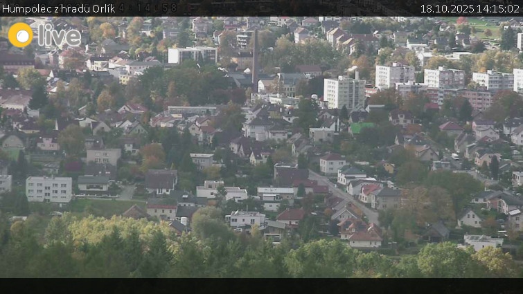 Město Humpolec - Humpolec z hradu Orlík - 18.10.2025 v 14:15 Město Humpolec - Humpolec z hradu Orlík - 18.10.2025 v 14:15